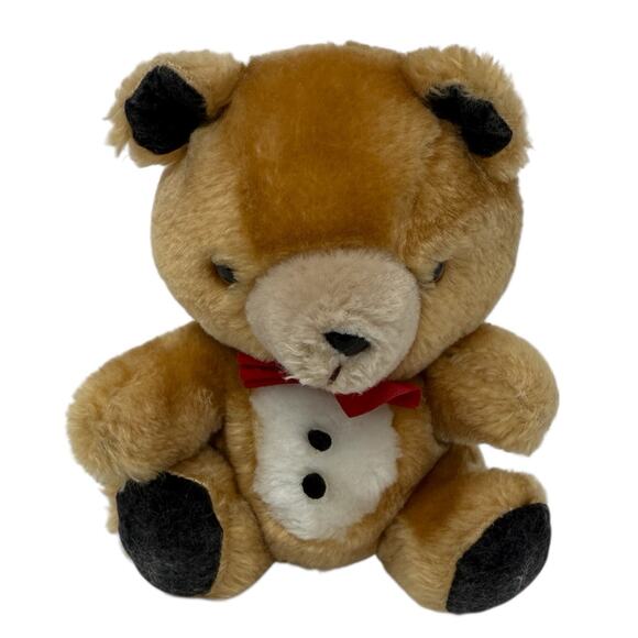 RUSS Berrie & Co Vintage Tuxedo Teddy Bear Plush Stuffed Animal Toy 6 Inch - Picture 2 of 9